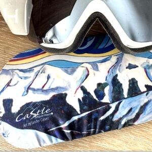 Gogglesoc 🇨🇦 The Original Goggle Cover – Castle Mountain x Janifer Calvez Art